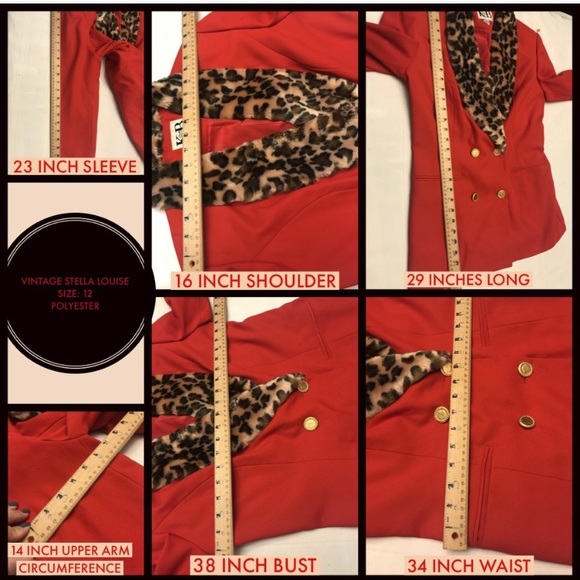 Red Blazer - Picture 2 of 3